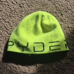 Spyder Kids Bright Yellow Beanie